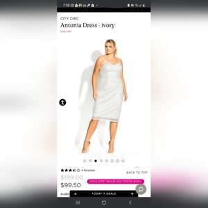 Beautiful white lace dress